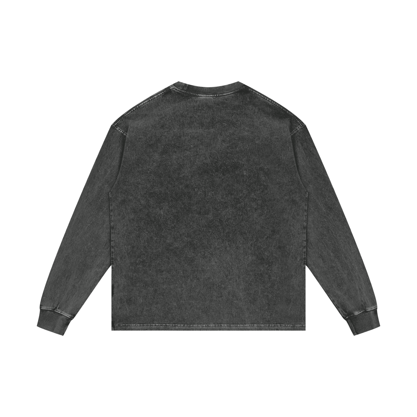 SS BASDAS ACID WASH LONG SLEEVE