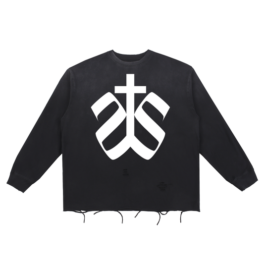 Ripped long T SACREDSINNER