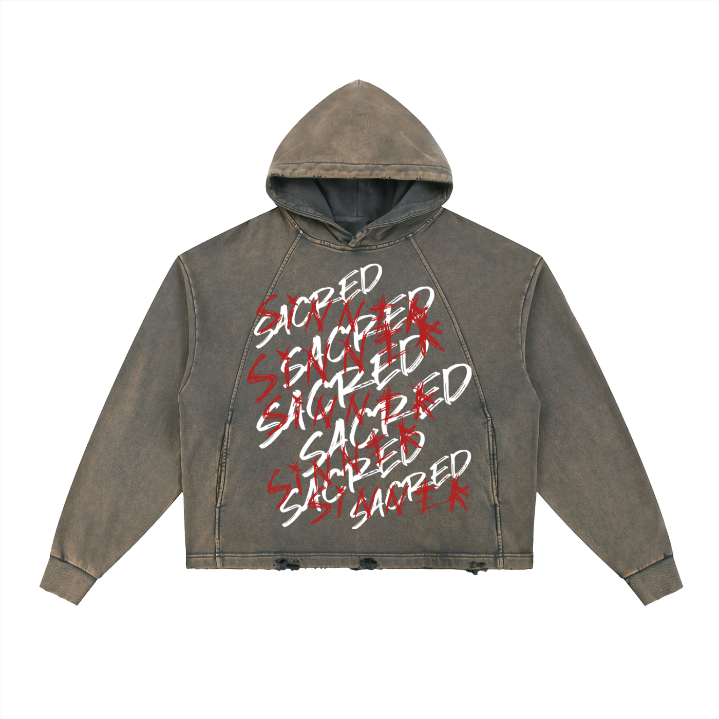 Vintage Washed SINNER Hoodie