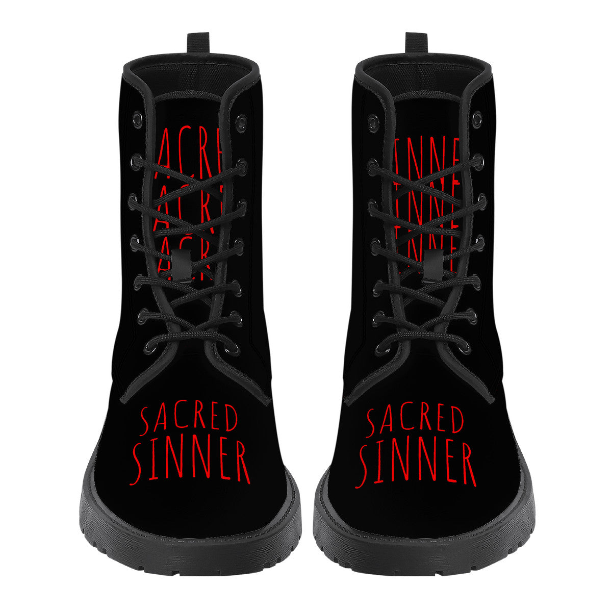 SACRED SINNER SIN RED